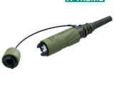 NKO4M3-FG-0- FIBERFOX EBC25 4CH Cable Connector open cap   