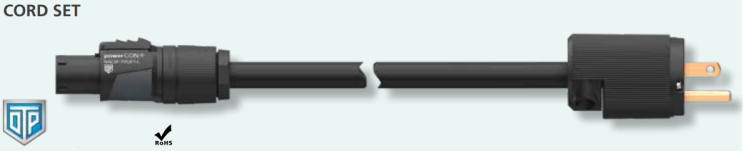 19909-powercords USA re-wirable